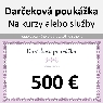 Darčeková poukážka 500 €