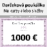 Darčeková poukážka 1000 €