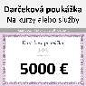 Darčeková poukážka 5000 €