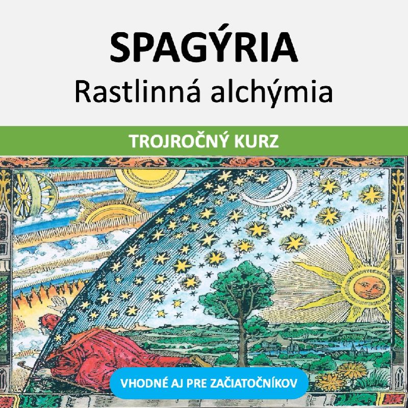 Balík Spagýria rastlinná alchýmia - tri ročníky štúdia