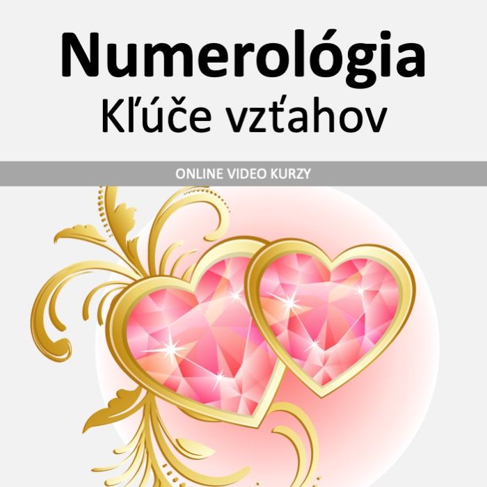 Kľúče vzťahov - online kurz numerológie