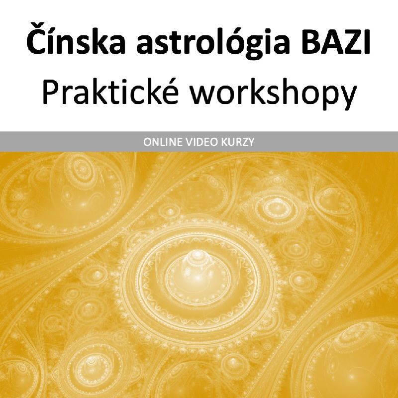 BaZi v praxi - workshop online